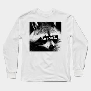 Raccoon Rascal Long Sleeve T-Shirt